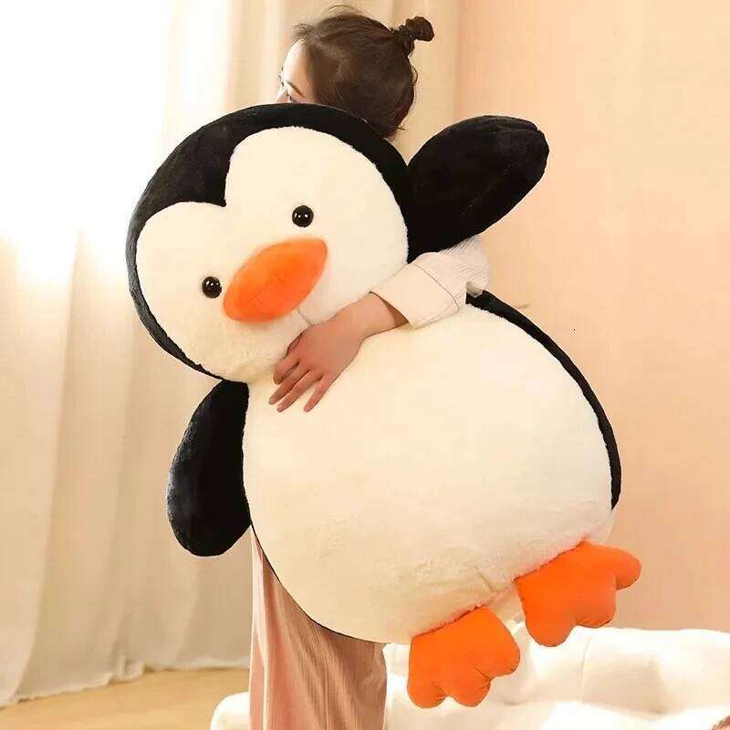 22-50cm Kawaii Huggable Soft Penguin Plush for Stuffed Toys Baby Doll Kids Toy Birthday Gift For Children Girls H260209-image-1094705293