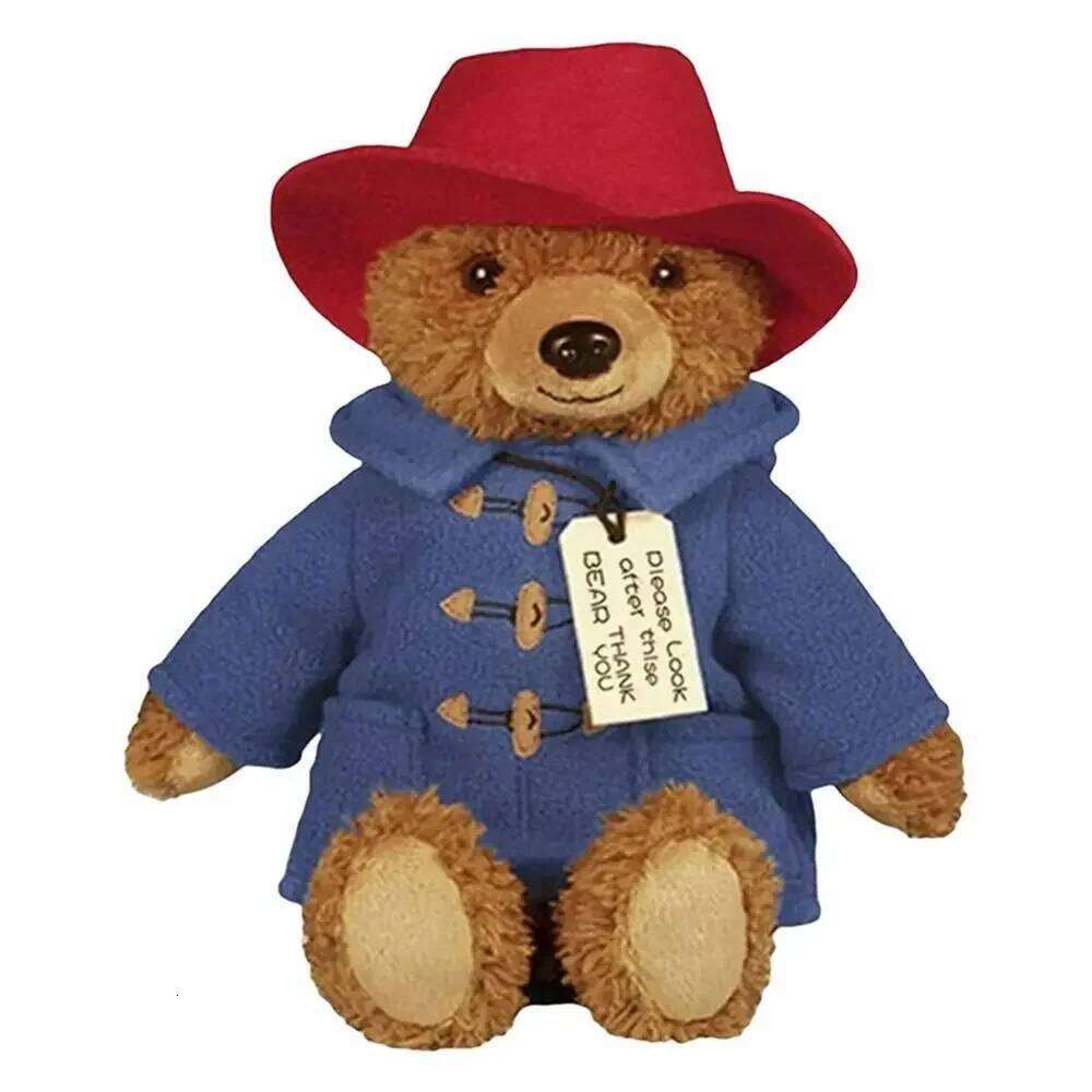 30CM Britain Paddington plush dolls Kawaii Small Bear Stuffed Dolls High Quality Children Christmas Birthday Gifts H260210-image-1094747540