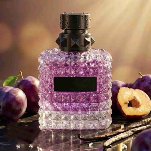 Purple Melancholia Perfume 100ml Coral Fantasy Men Women Long Lasting smell good scent EDP Fragarance Cologne Spray-image-1094767129