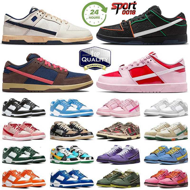 With Box Designer Low Shoes Bronx Girls Skate Valentines Day Stranger Things Nardwuar Roses Khaki Leopard White Black Baroque Brown Men Women tra