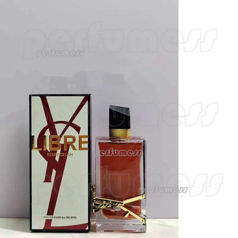 Branded perfume 90ml Libre Berry Crush Vanille Couture Le Flowers Flames women Eau De Parfum Intense charming lady Body Spray Sweet Scent Fast Sh-image-1094769242