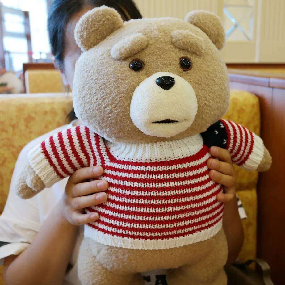 43cm 10 movie teddy bear Ted 2 doll toy apron soft plush as a Christmas birthday gift for good friends H260210-image-1094747446