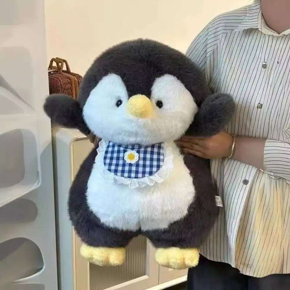 12inch Kawaii Plush Cute Penguin Toy Soft Stuffed Animal Fluffy Kids Gift Plushies Doll H260210-image-1094748201