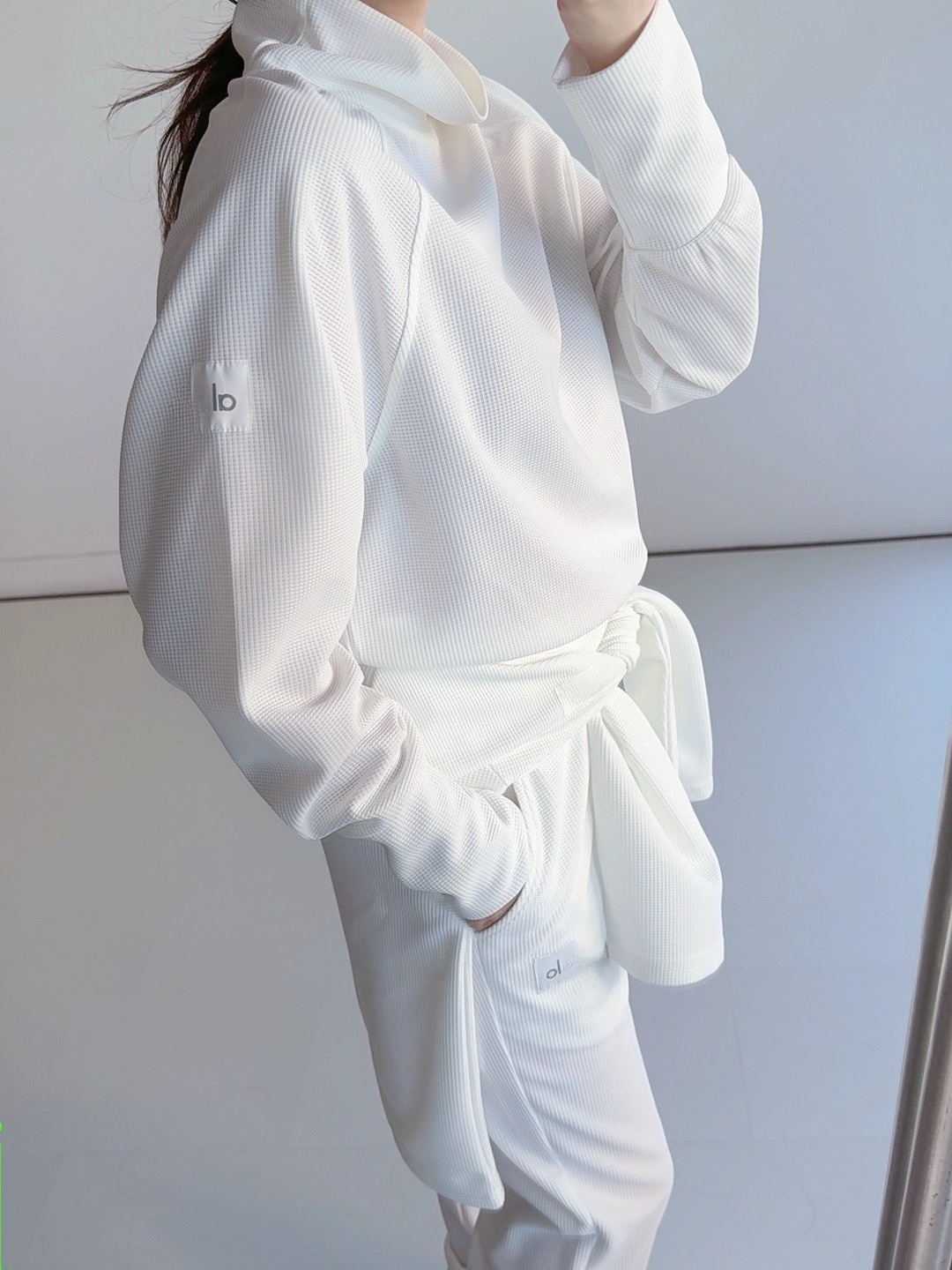 Designer Women Unisex Yoga Set Cropped Sweatshirts+Pants Solid Color Pullover Ladies Tracksuit Weekend City Jogger Sportswear with Chrome Logo Cl