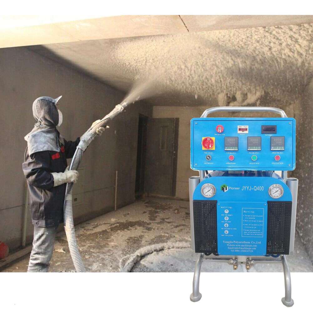 Polyurethane Spray Machine for Interior Wall Renovation High Pressure Polyurea Equipment with Low Noise Operation for Residential Use-image-1094853916