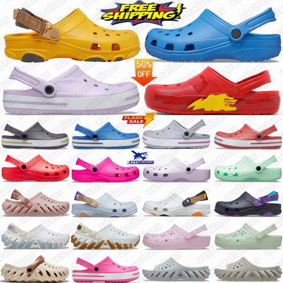Lightning designer Clog Sandals Classic slippers slides Baya sliders sandal women mens Black white brown Bone Blue purple by Salehe BWmhJ#-image-879734482