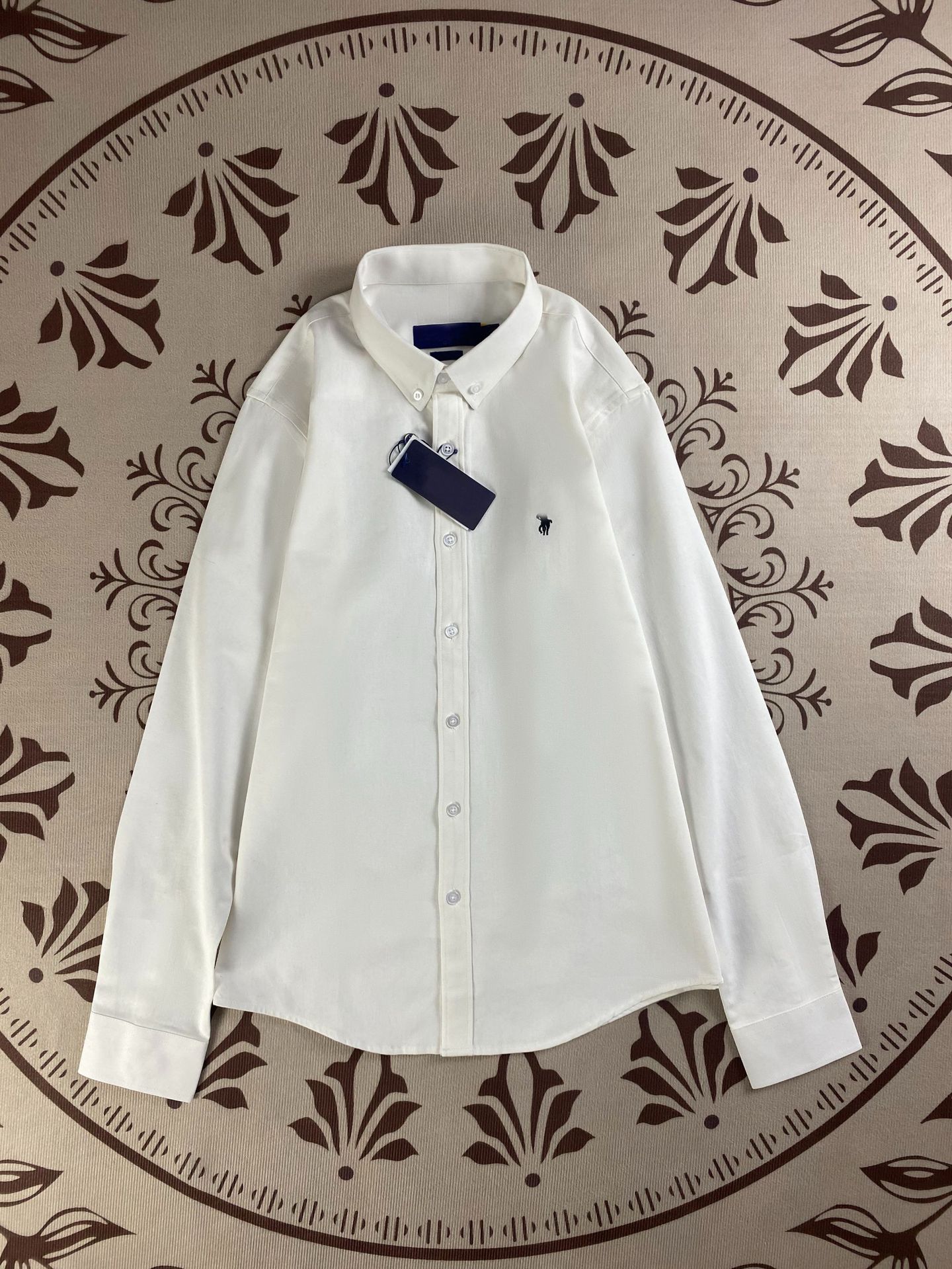 mens designer clothes shirt Summer Horse Embroidery Polos Shirt Tops Casual Streetwear Solid Color hoodie Blouse Business Leisure Button Up shirts