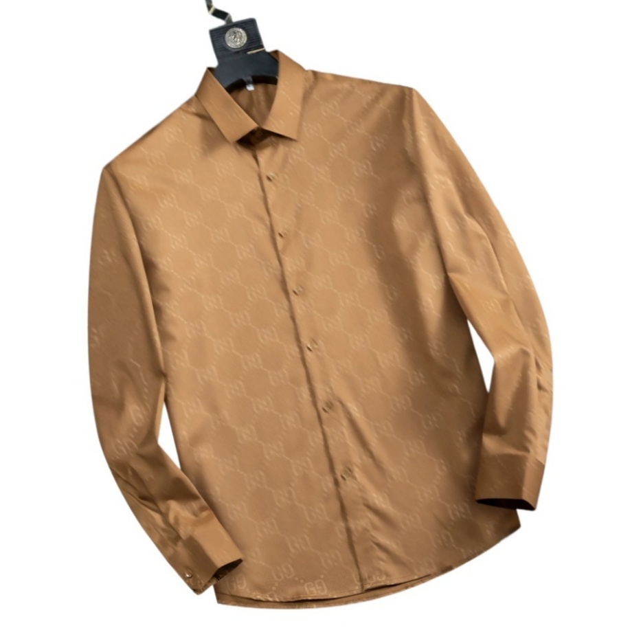 Designer dress shirt Button Up Dress Shirt Formal Business Casual Longsleeved Mens Shirts Breathable Long Sleeve Brand Fashion Casual shirt Clothi A