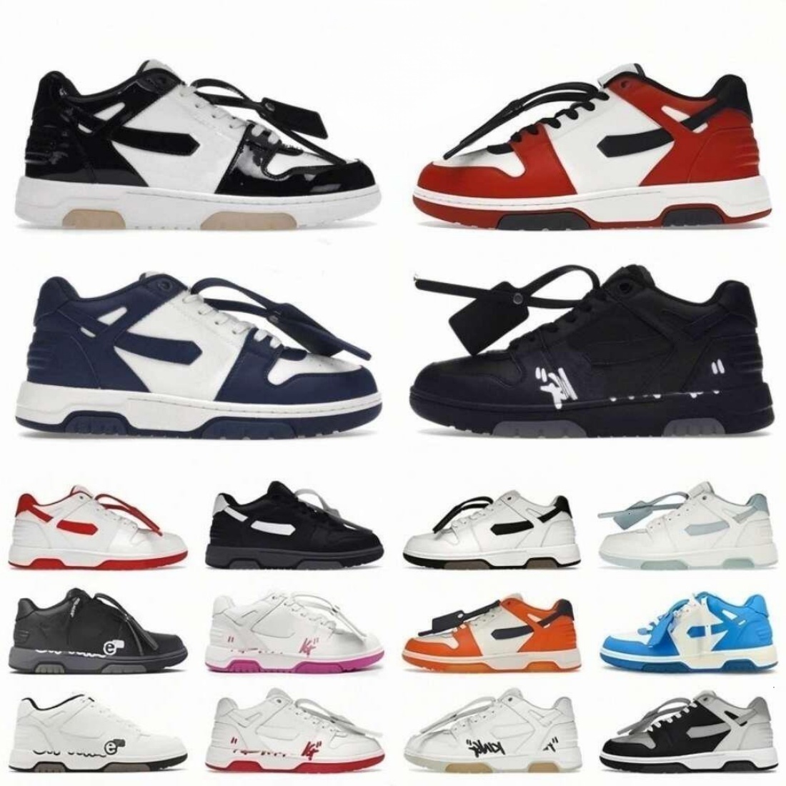 Top Designer Series Out of Offices Sneaker Casual Shoes for Walking off whte shoe Running White Black Navy Blue Vintage Distressed 2026 Platform Sho