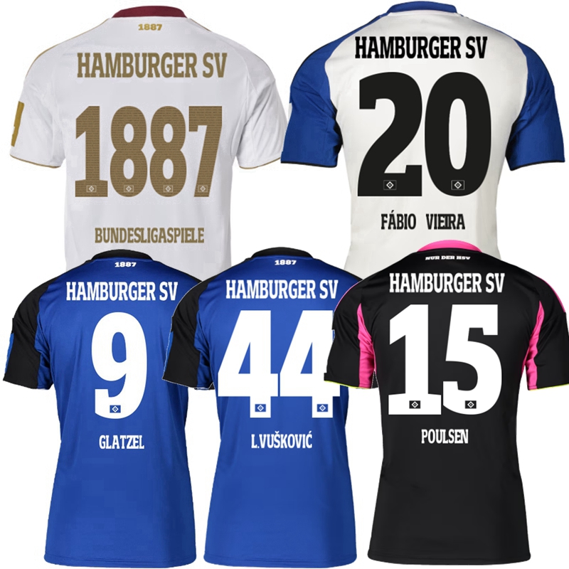 1887 2025 2026 L.Vuskovic Soccer Jerseys SAMBI POULSEN KONIGSDORFFER GLATZEL PHILIPPE DOMPE MUHEIM Fabio Vieira Hamburger SV 25 26 football men a-image-931869802