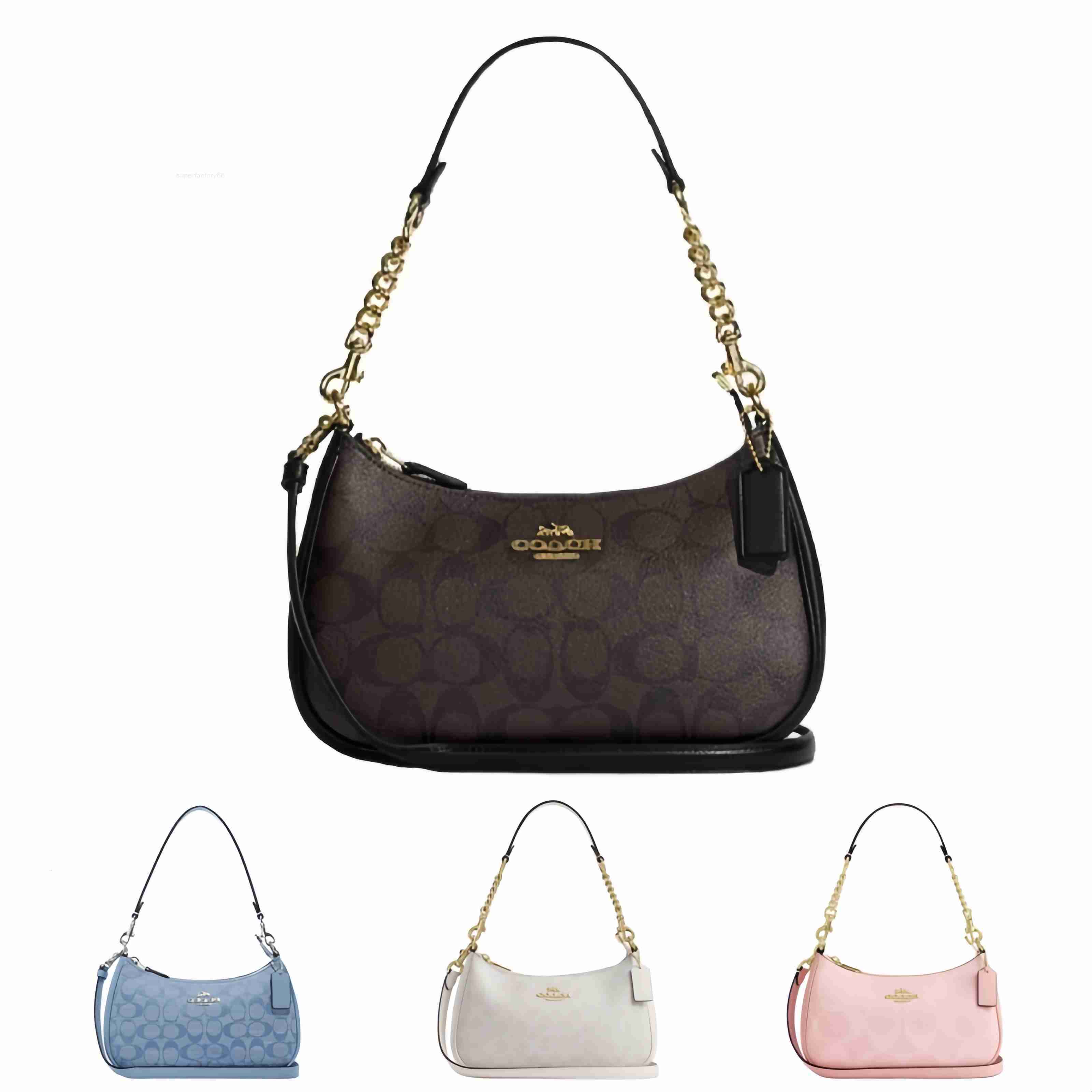 10A luxury designer bag teri shoulder bag totebag tabby Designer Bags mini crossbody bag Women Classic Old Flower bag Casual Handbag Chain Bag Half