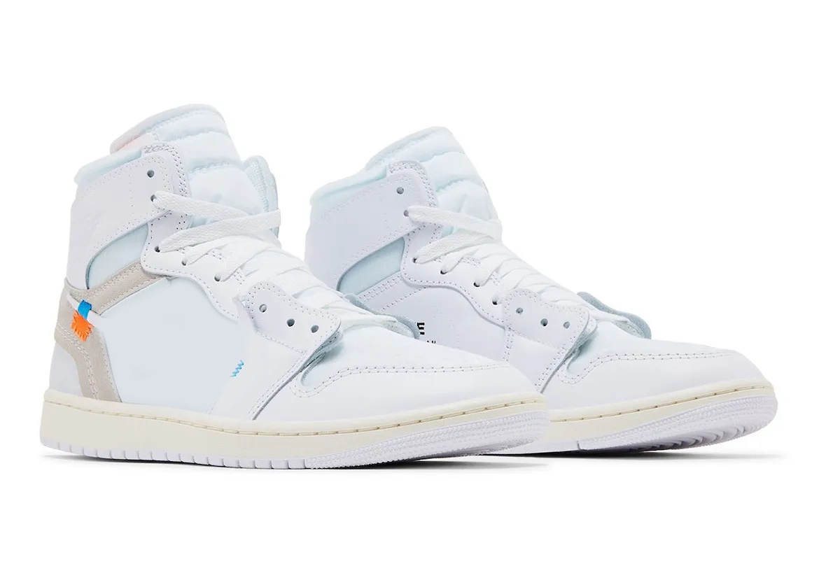 Designer Basketball Virgil Archive x 1 High OG Alaska White VAA Men Women Sports Shoes Sneakers