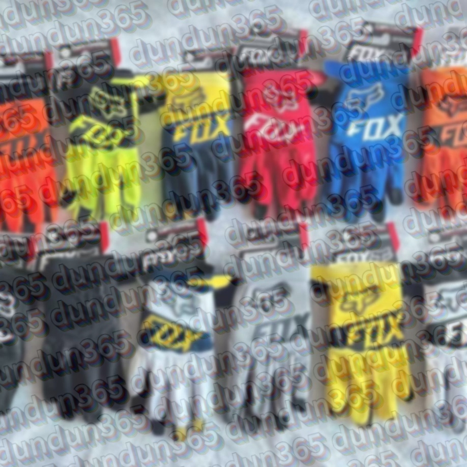 Aykw Fox Racing Gants de vélo Motocross MX BMX Dirt Bike Dirtpaw Racing Hors-route ATV UTV Enduro Moto Cross Bleu Hommes