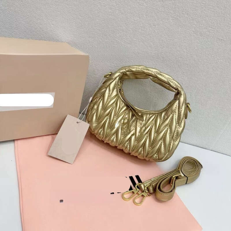 Designer Bag Beach Bag Luxury Bag Womens Shoulder Armpit Half Moon Handbag Lines Single Shoulder Strap Portable Crossbody Multifunctional Mini Bag