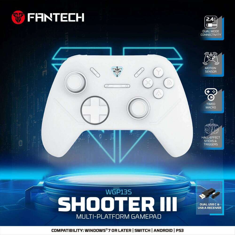 FANTECH WGP13S 2.4G Wireless Gamepad With Hall Effect Polling Rate 1000HZ Joystick Gaming Controller For PC Switch NS Android Z260210-image-1095309648