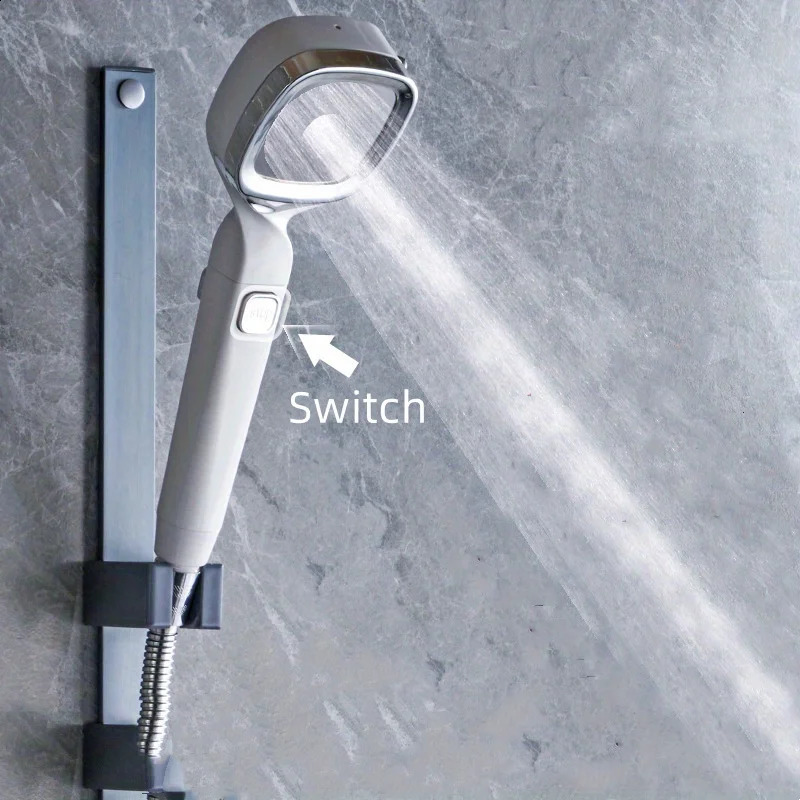 High Pressure Shower Head With Filter Water Saving 4 Jet Modes Adjustable Shower Head with Massage Spa Nozzles For Bathroom 260203 M260303-image-1096139441