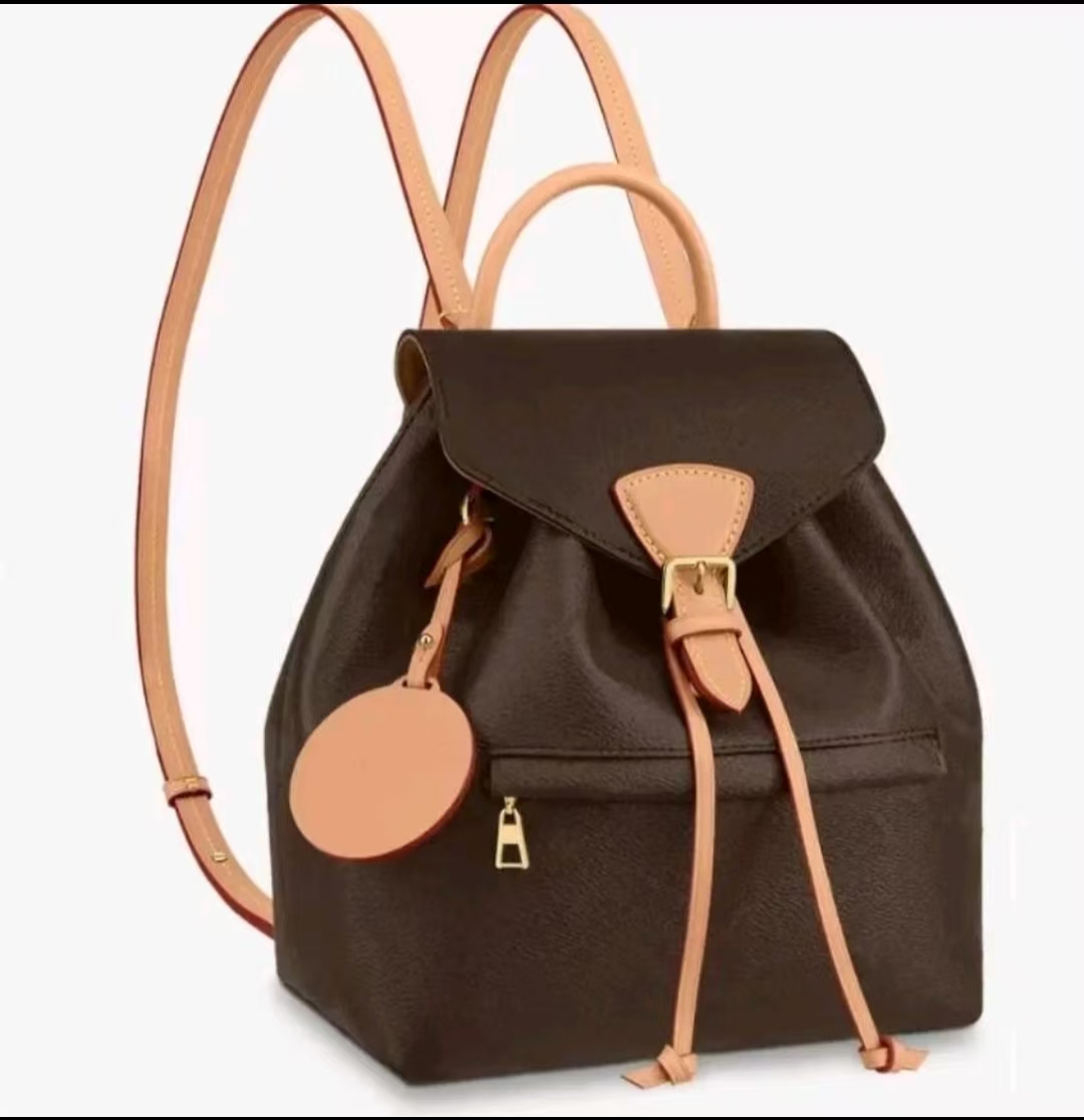 Zaino da donna di design borsa a tracolla borsa a tracolla versatile lettera floreale 23x26 cm