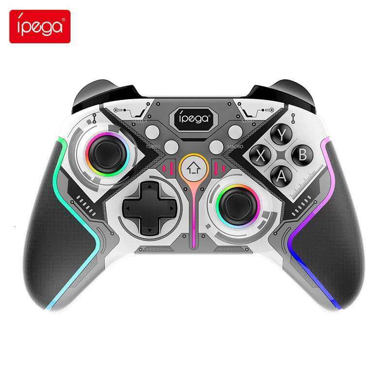 Ipega Bluetooth Wireless Gamepad Hall-Linear Joystick Pubg Mobile Game Controller for PS4 Switch Android IOS MFI Games PC TV box Z260210-image-1095310491