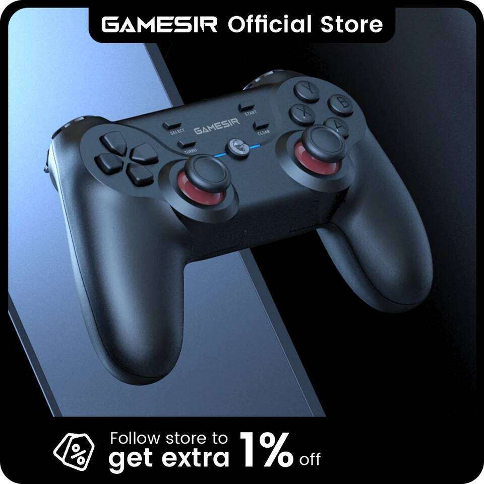 GameSir T3 Wireless Gamepad Game Controller PC Joystick for Android TV Box Desktop Computer Laptop Windows 7 10 11 Z260210-image-1095311086