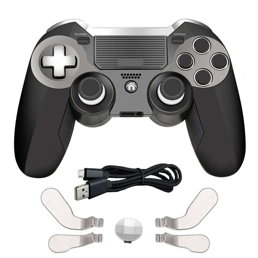 controller,Wireless Scuf PS4 Elite Gaming Controller with Back Paddles for Remapping Buttons Z260210-image-1095312216