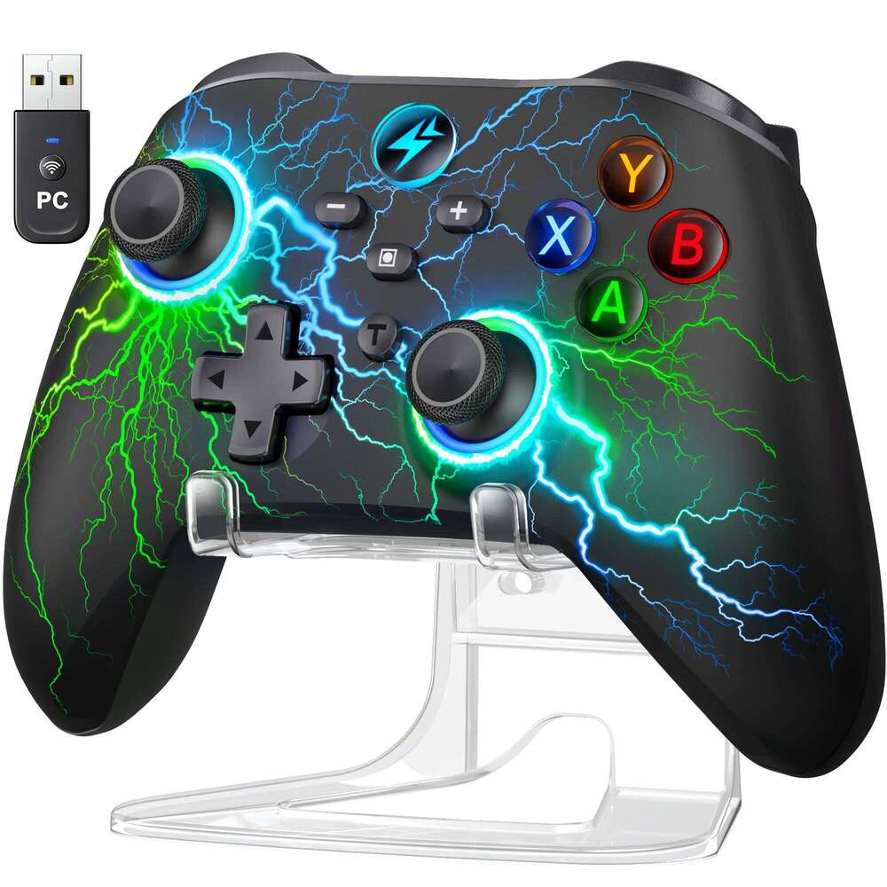 BEBONCOOL PC100 pc controller with holder and receiver for Switch/Switch2/Android/IOS Turbo game accessories Z260210-image-1095308704