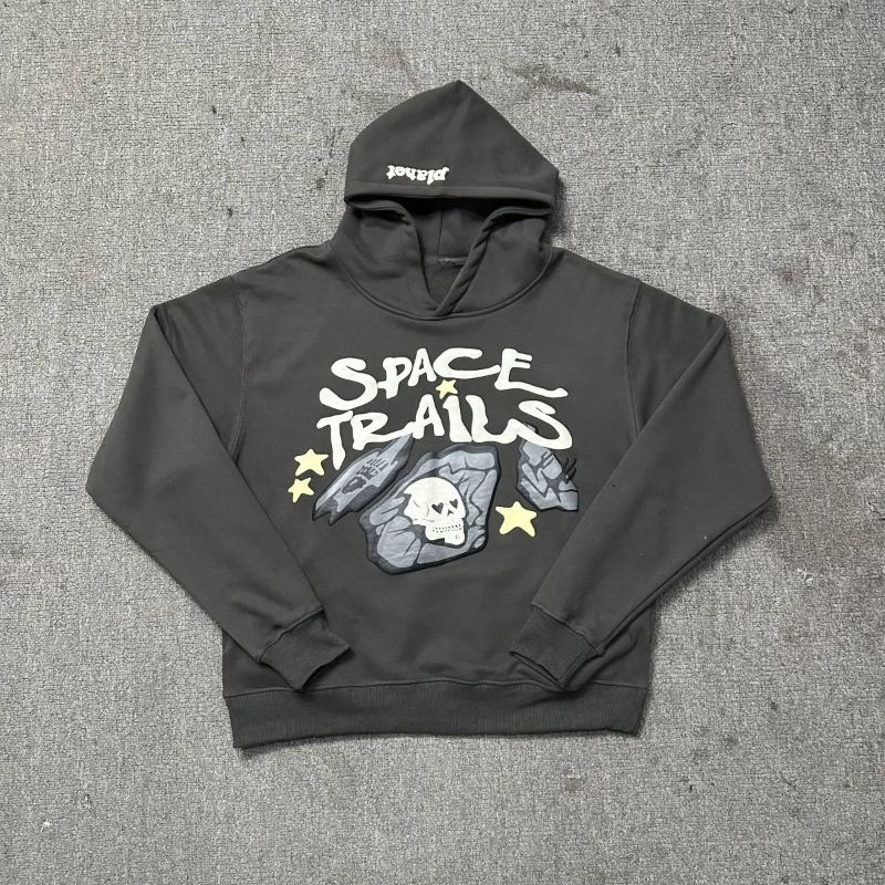 Plantets Hoodie Mens Designer Planet Pullover Cotton Hoody Jacket Casual Fashion Punk Hip Hop Y2k Streetwear Couple Foam Graphic Hoodies 521
