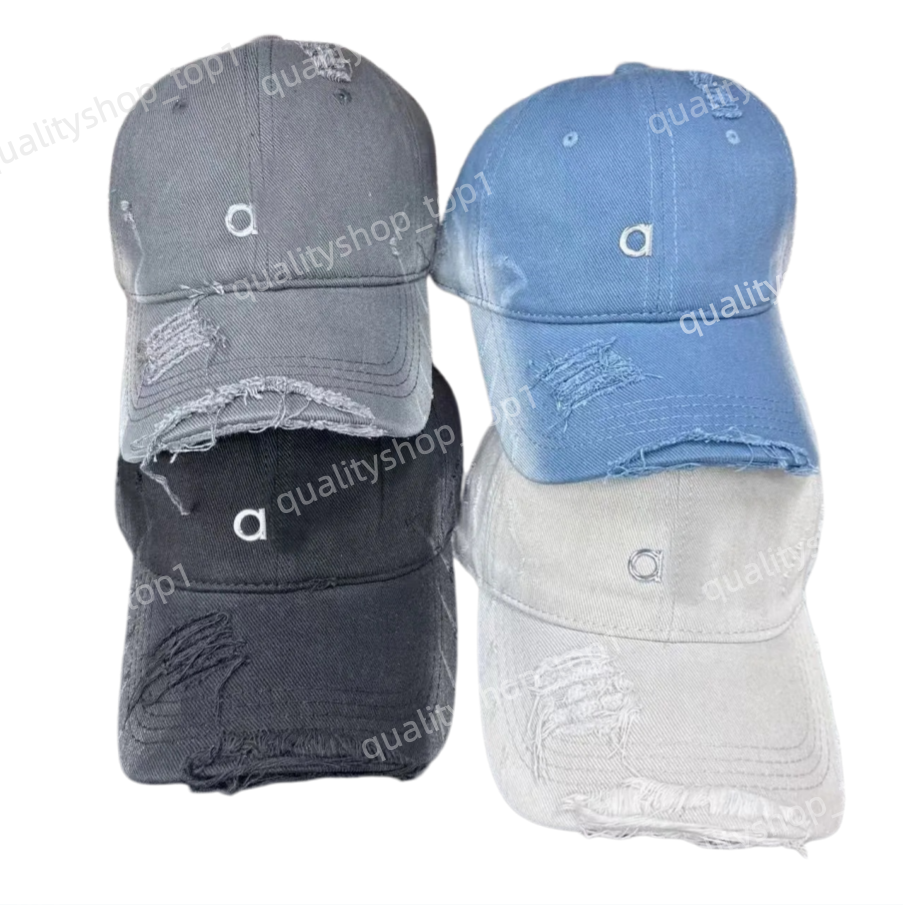 A1148 hommes et femmes font de vieilles casquettes de Baseball lavées au printemps et en été casquette Joker marque marée lettres parasol marée c