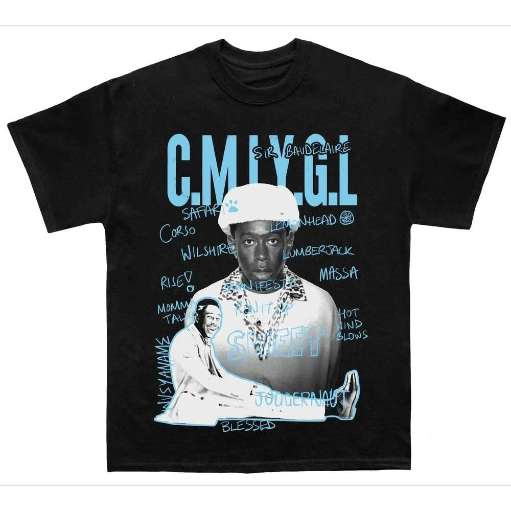 2025 Summer Men Women Call Me If You Get Lost Sketchbook Cotton Tees Short Sleeve Retro Hip Hop Print Tee Tops Graphic T Shirts Z260224