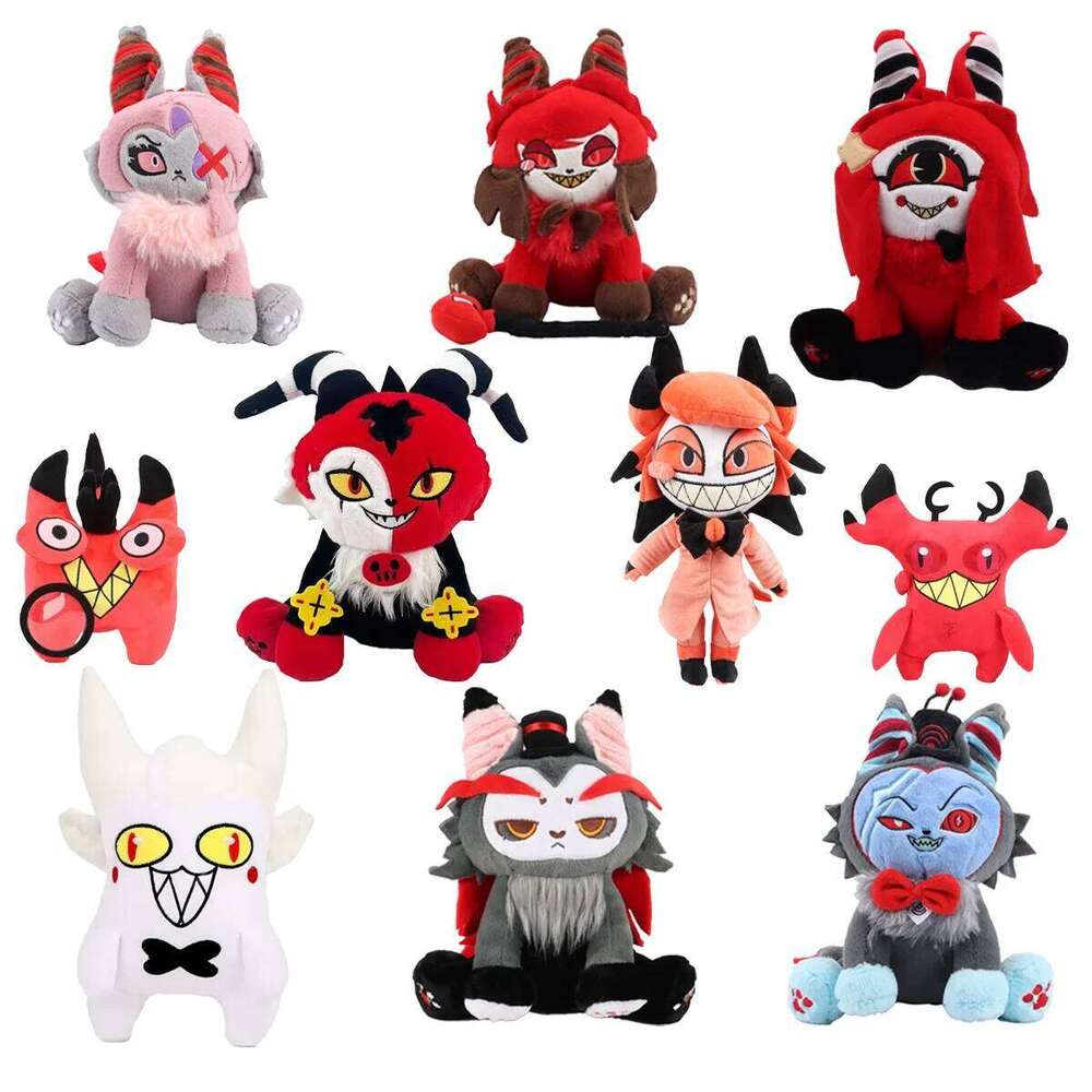 Role Movie Surrounding Plush Characters Plushie Stuffed Cute Toy Christmas Halloween Birthday Gifts Home Decor H260224-image-1095357347