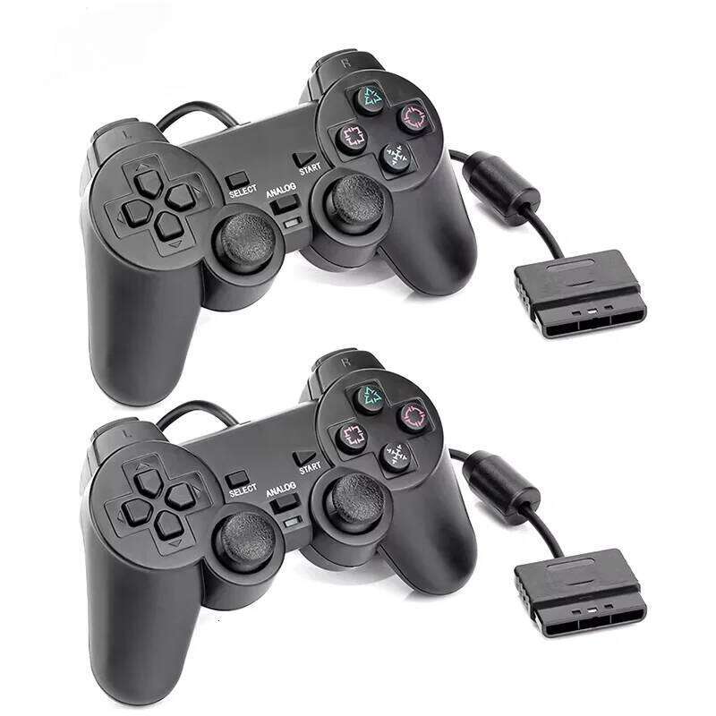 Analog Gamepad Joystick for PS2 Console Dual Shock Vibration Joypad Wired Controller Z260210-image-1095312145