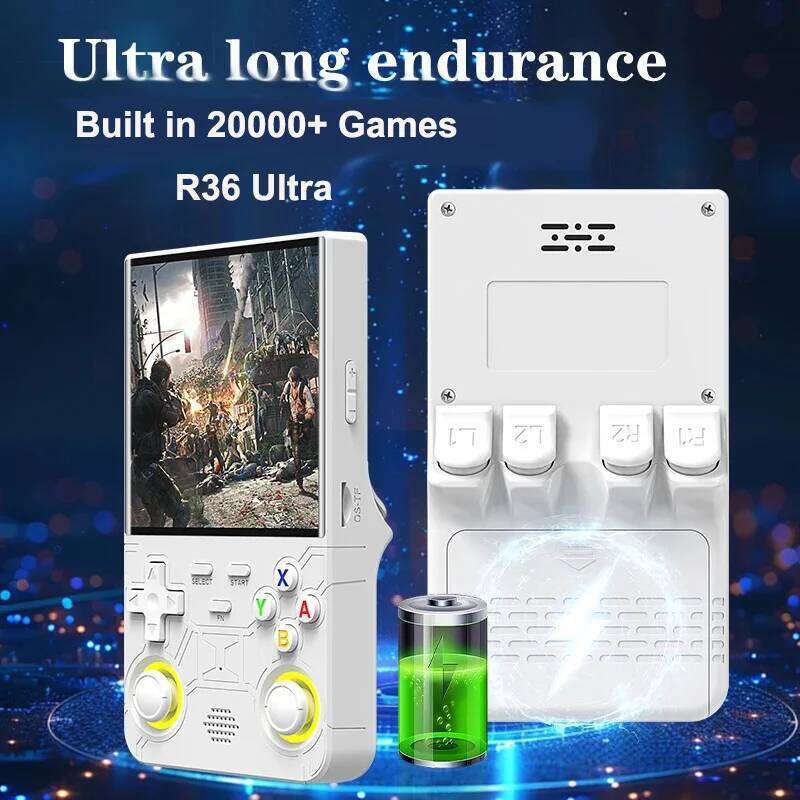 R36 ULTRA 4 inch IPS Screen Handheld Game Open Source Console Retro Pocket Video Player 64G/128G Up to 20000+ Games Z260210-image-1095377598