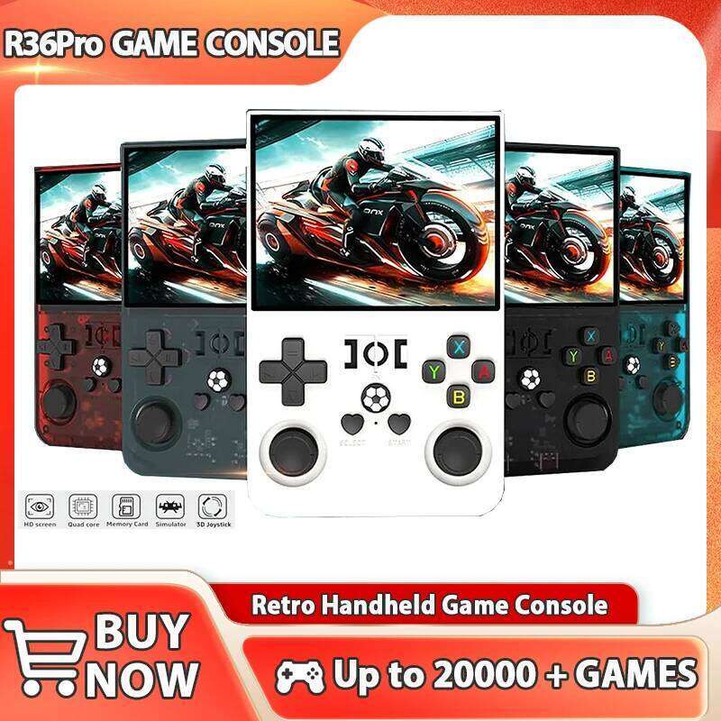 R36 pro Open Source Retro Handheld Video Game Console with 3.5 Inch IPS Screen 128GB Portable Pocket Linux System Gaming Player Z260210-image-1095376845