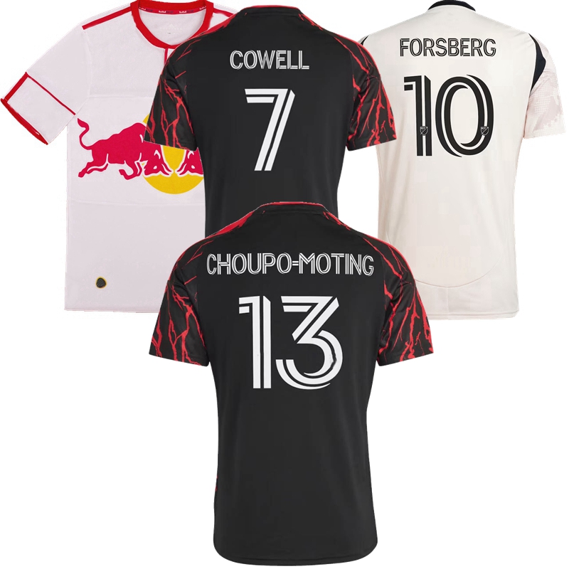 Retro 2010 New York Red 2025 2026 2027 FORSBERG Soccer Jerseys HALL MEHMETI CHOUPO MOTING COWELL RUVALCABA ROSBOROUGH GJENGAAR NEALIS Bulls football