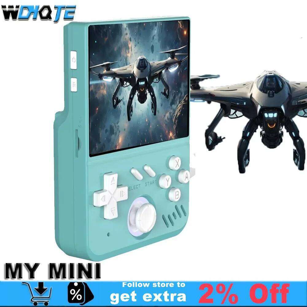MY MINI Retro Game Console Linux System 3.5-inch IPS Screen Mini Portable Handheld Video Player 128GB 15000 Games Z260210-image-1095377068