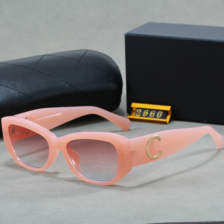 Luxury Sunglasses Men Designer Sunglasses Women Fashion Simple Casual Sunglasses Letter Full Frame Driving High end European and American Sunglasses