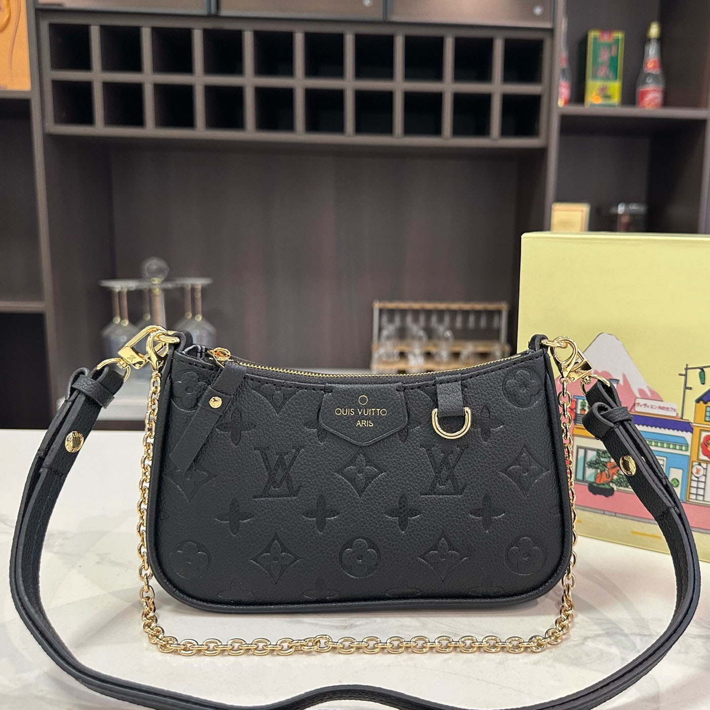 Designer bag Shoulder Bags women bag classic bag shopping bag zipper buckle closure multi color luxury bag Fashion Luxury bag Black embossed cros