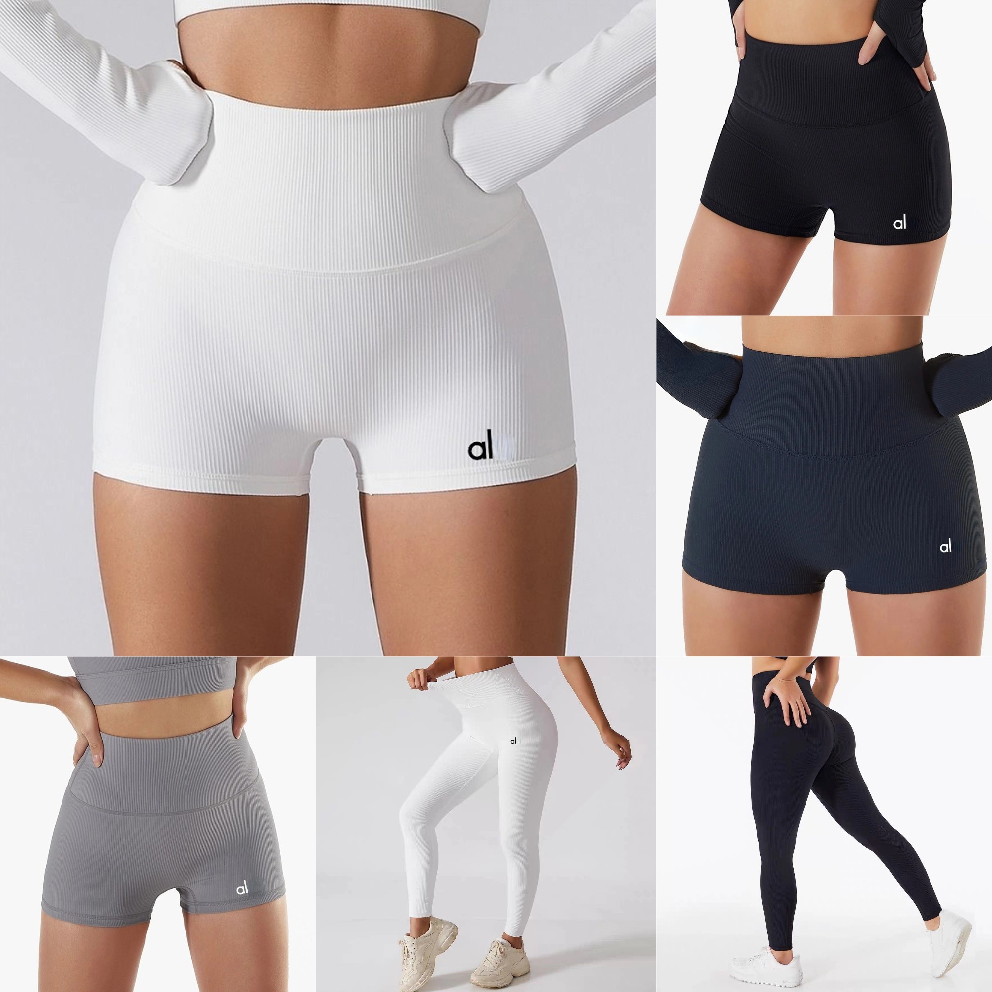 Yoga Outfits Designer Yoga Luxury High Quality Letter Printed Thread Yoga Pants Three-piece Pants Light Comfortable Women Spring And Summer Yoga Pan