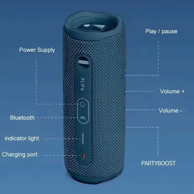 Bold Colors, Bolder Sound: Flip 6 Portable Bluetooth Speaker, Built to Deliver Premium Audio in Any Environment H260226-image-1095564887