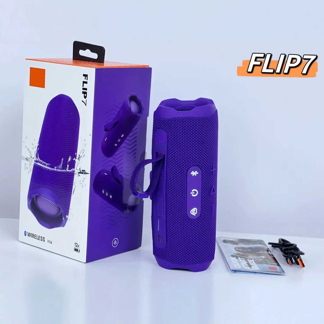 Compatible with FLIP 70k Flower Tube 7th Generation Portable Subwoofer High Volume High-end Appearance Outdoor Heavy Bass Z260226-image-1095539142