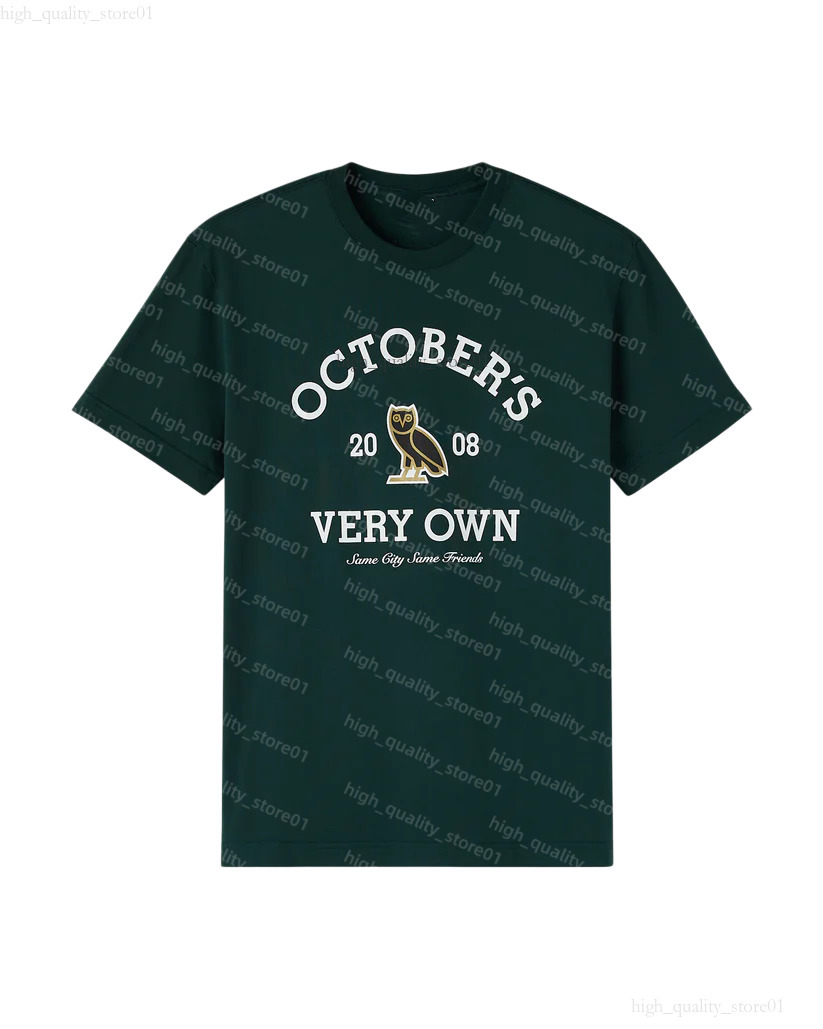 Designer Shirt October Very Own T Shirt Mens Designer Clothes Ovoshirt Graphic Tee Gym Clothes Coats Designer Men Sweats Designer Tees Luxury Clothe
