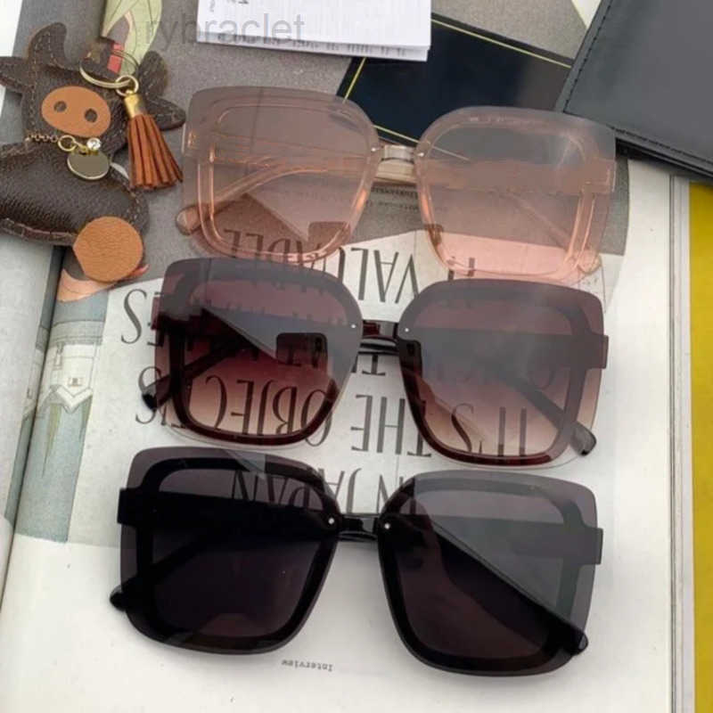 Brand Designer fashion Sunglasses for women Men exquisite Y2K Vintage Full Frame Driving Beach shading UV protection polarized glasses gift With box