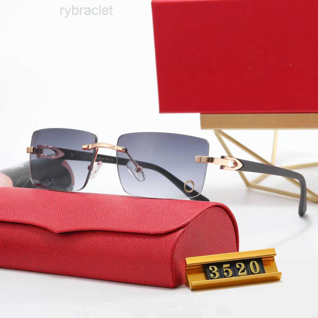 Glases Ly Wholesale Sunglasses Polarized Designer Cart Glasses For Woman S Designers Leopard Head Frameless Wooden Leg Mens Brand Sun 5Bf WSMD