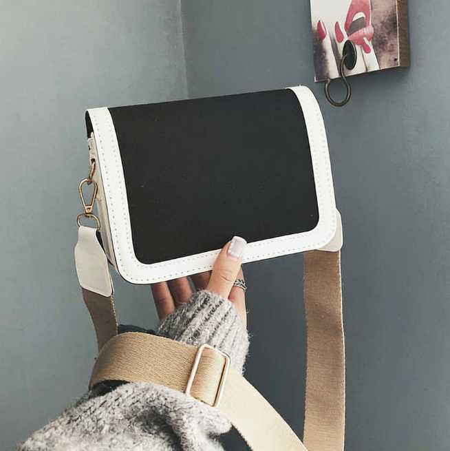 Ins small bag women 2022 new fashion Korean fashion chichoney broad band cross body bag S26226-image-1095567550