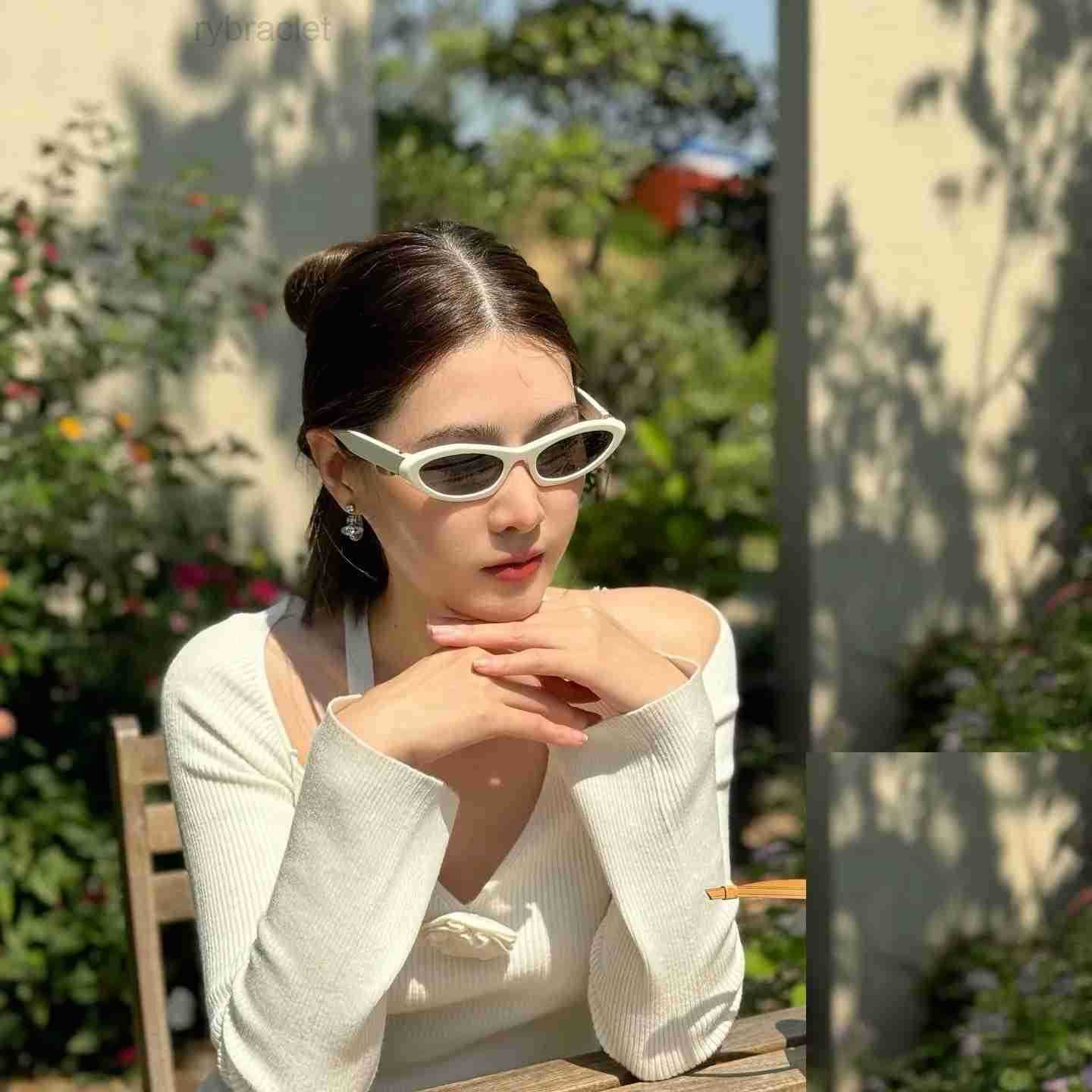 sunglasses designer luxury glasses for women men Euro american trend glasses curved cat eye UV400 goggles 6149 Top Quality DFDH