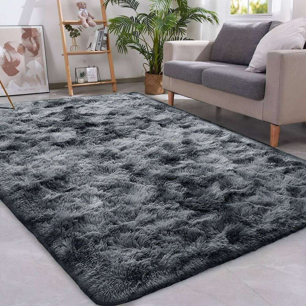 VIKAMA Living Area Carpet, Bedroom Children's Room Soft And Fluffy Cushion, Non-Slip Plush Floor Mat, Home Decoration H260226-image-1095603139