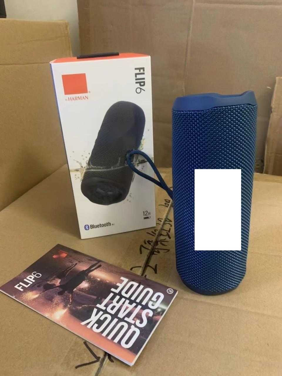 Wireless Bluetooth Speaker Kaleidoscope FLIP6 Portable Speaker High-End Steel Stamp T260226-image-1095687670