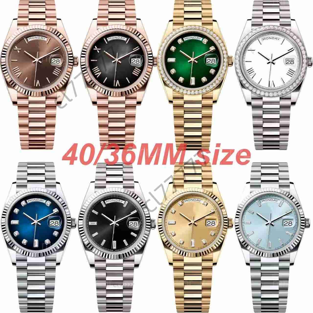 2813 Watch Automatic Mechanical Men's Watch Sports Designer Rose Gold Watchc Men's High Quality 36mm 41mm 904L Stainless Steel Waterproof