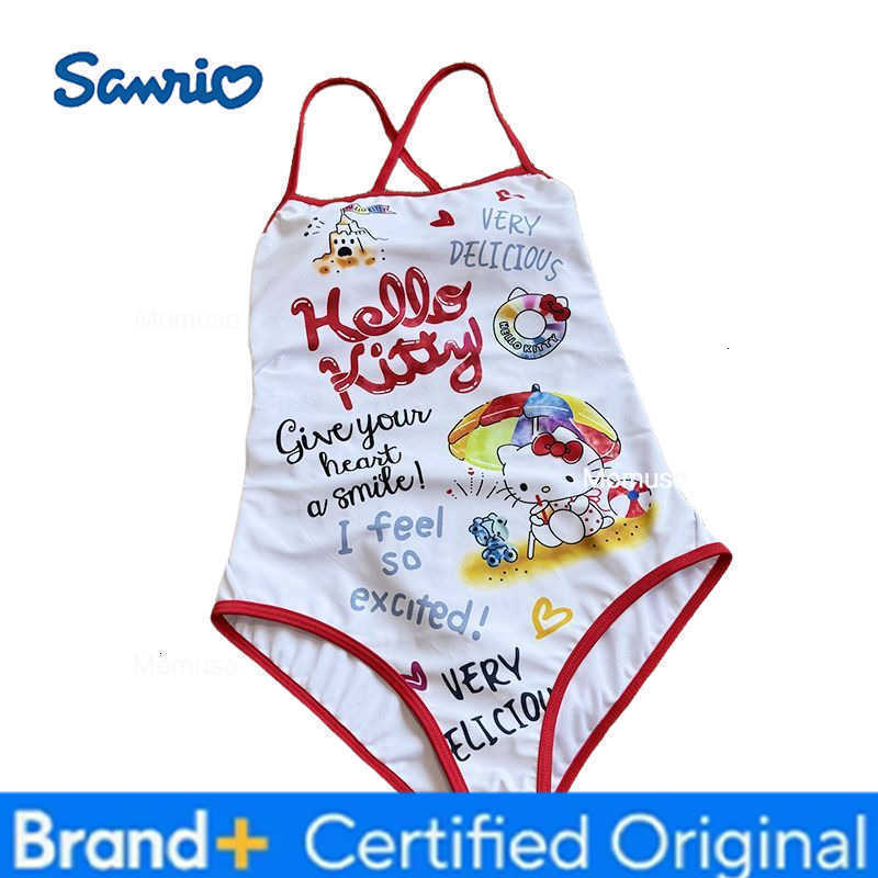 Sanrio Hello Kittys Swimsuit Creativity Cartoon Party New Style Girls Pool Party Holiday Gifts Hot Sale Summer Hot Spring Suit H260227-image-1095747676
