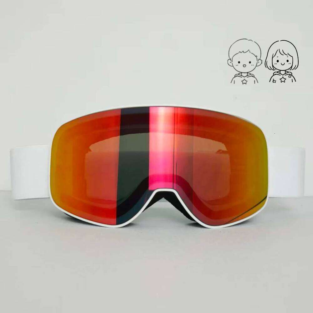 Children Snow Mountain Ski Goggles Breathable HD Protective Lenses Windproof Dustproof Sandproof Winter Sports Equipment Z260225-image-1095627651