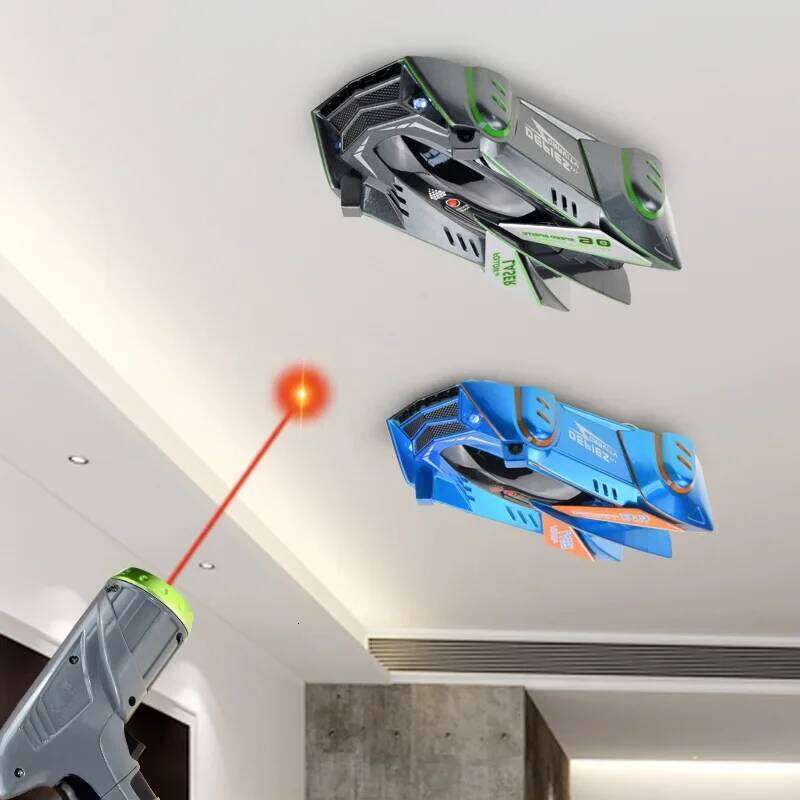 Light Chasing Climbing Car Infrared Sensor Remote Control Wall Four-Wheel Drive Racing Kidsren's Toys H260227-image-1095730619